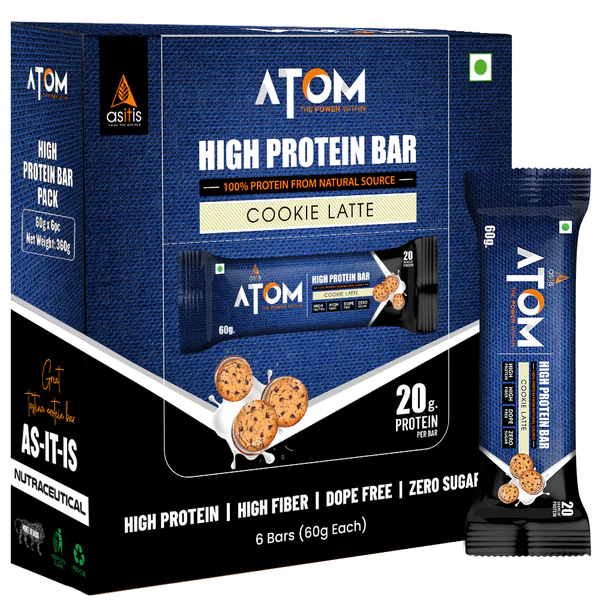 Atom Protein Bar 1*6 